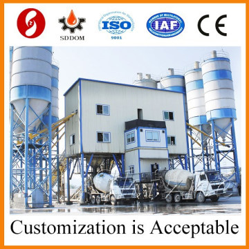 2A mezcla de cemento lista estándar HZS180, planta de producción de hormigón línea de producción